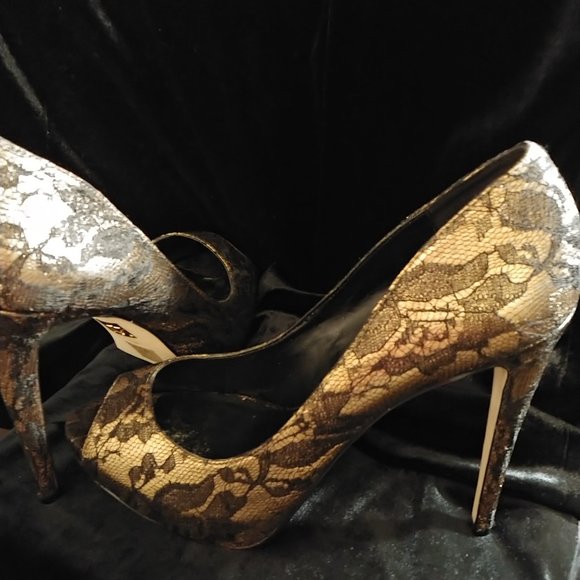 Truth or Dare by Madonna Steva-83 Cognac/Bronze- Size10 - Picture 2 of 4